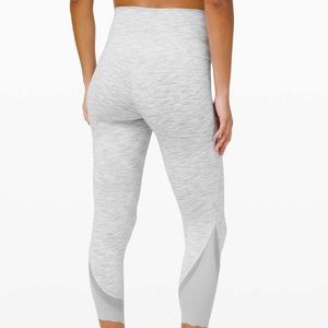 Lululemon Wunder Under Crop High-Rise *Roll Down Scallop Full-On Luxtreme 23"